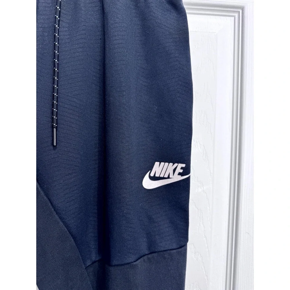 Nike Dri-Fit Jogger Sweatpants Mens‎ Medium Black Drawstring Logo Pull On Sports